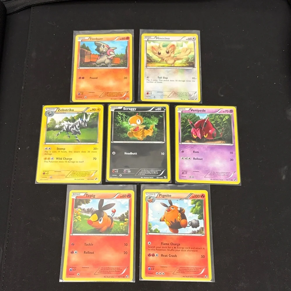 Pokemon Black and White Common Lot 2